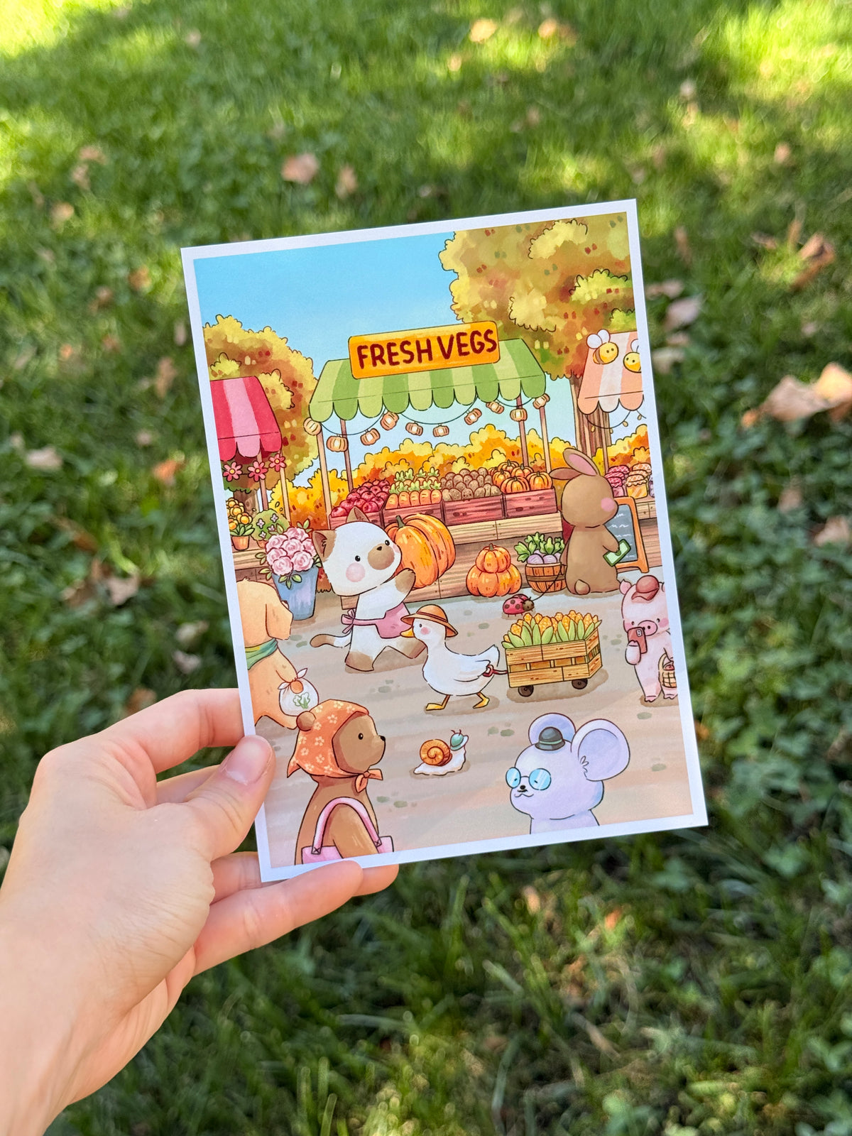 Farmer’s market | Patreon print