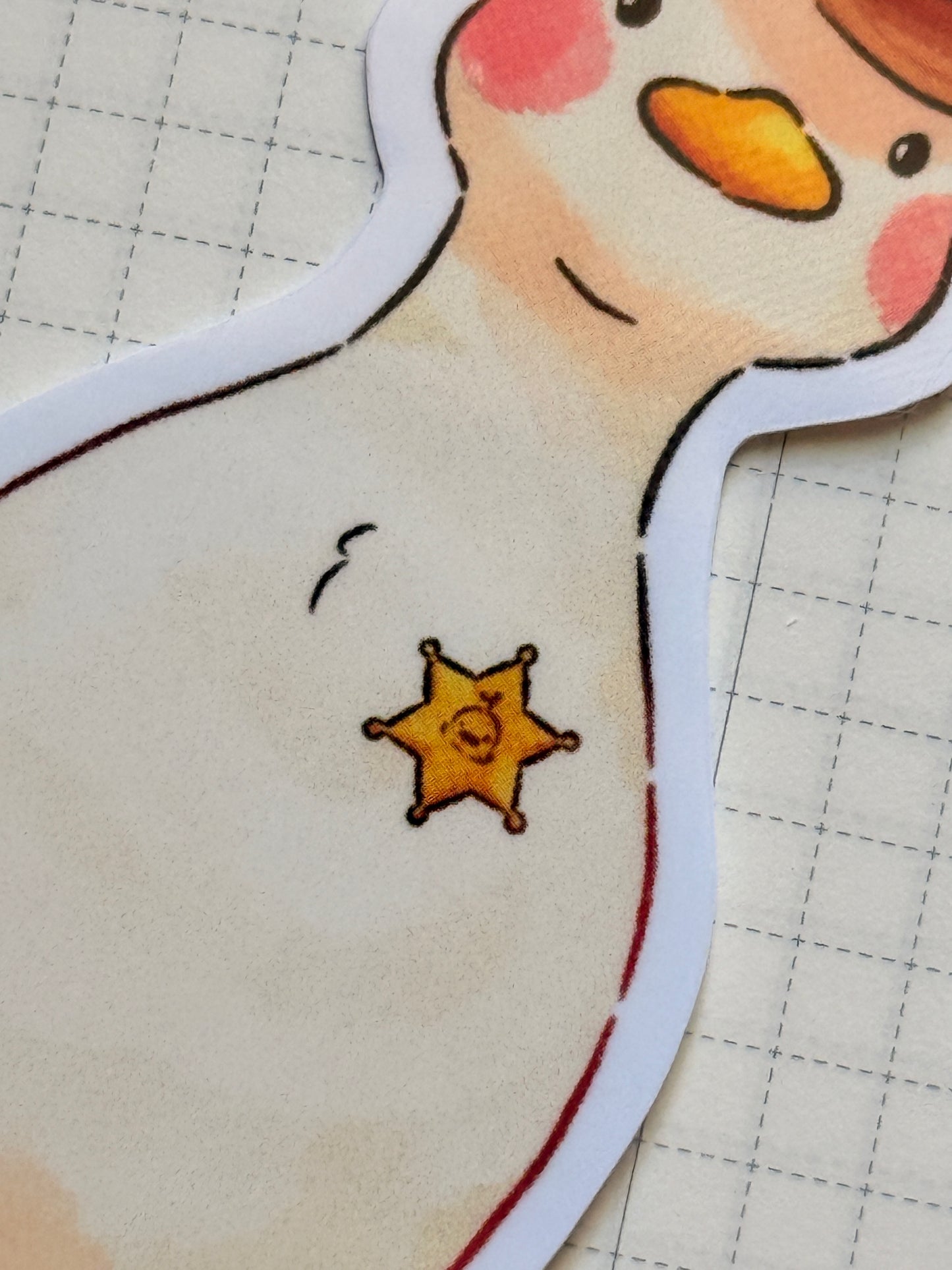 Duck sheriff | Vinyl sticker