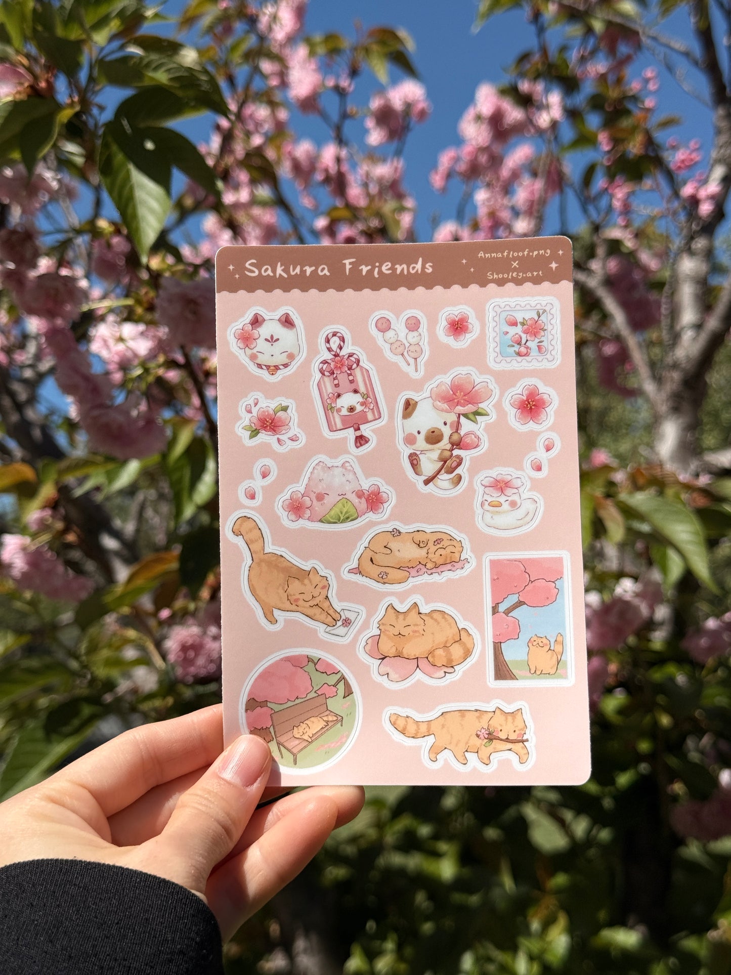 Sakura friends | Sticker sheet
