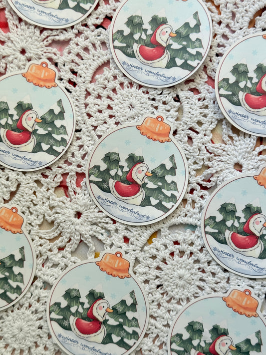 Winter wonderland | Vinyl sticker
