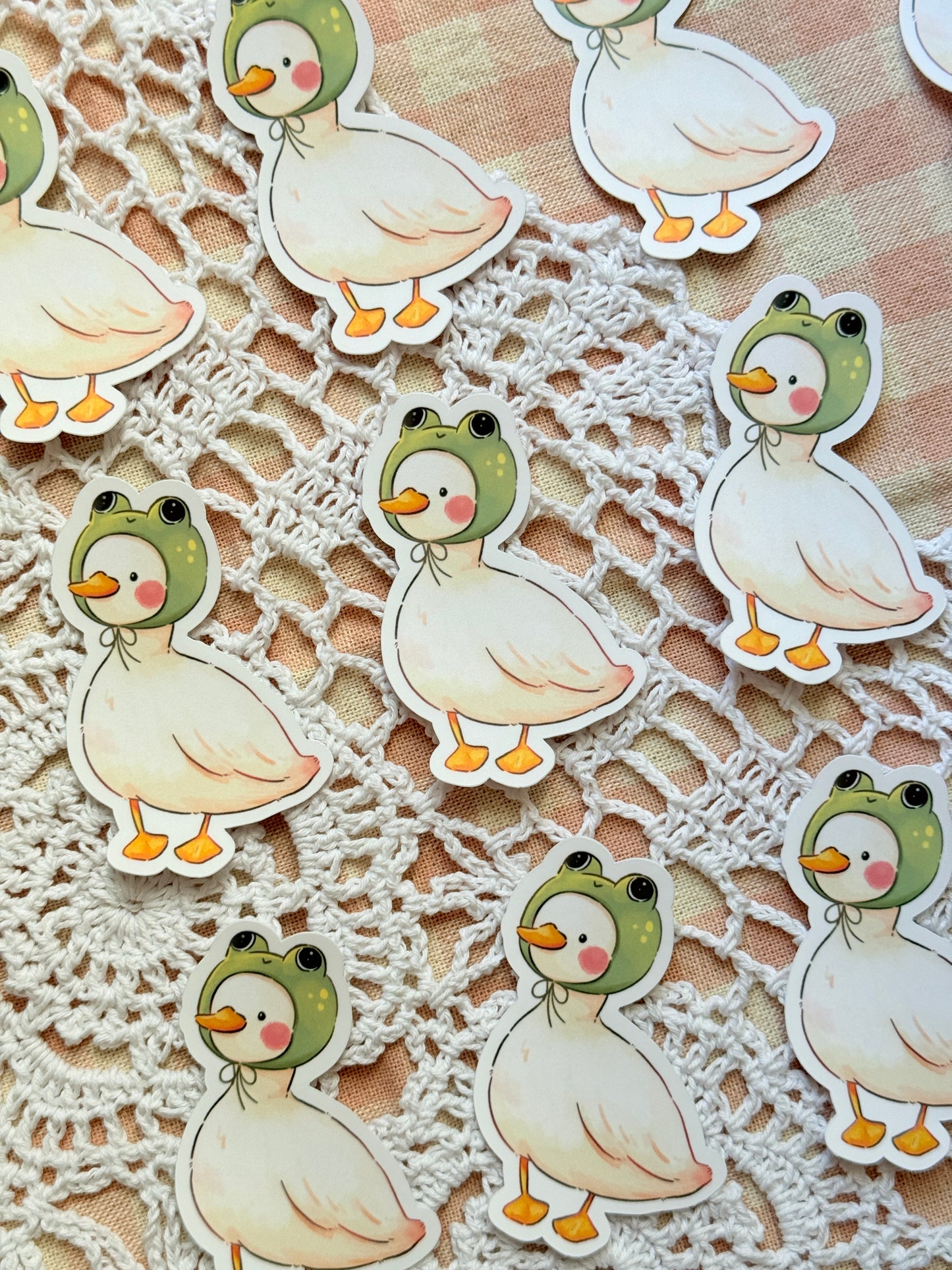 Frog duck (fruck) | Vinyl sticker