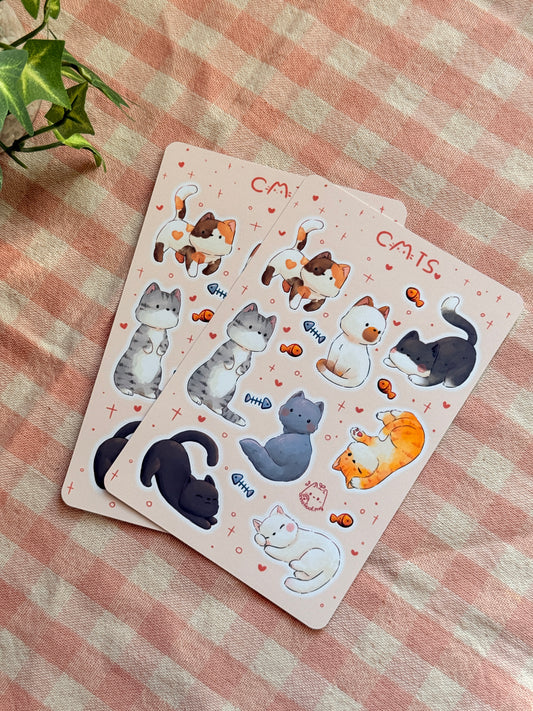 Cats | Sticker sheet