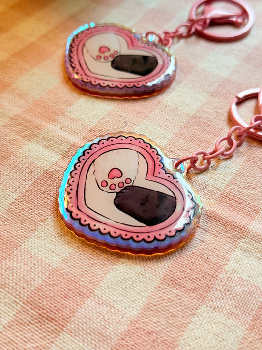 Heart frame | Acrylic charm