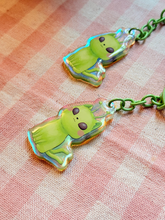 Alien cat | Acrylic charm