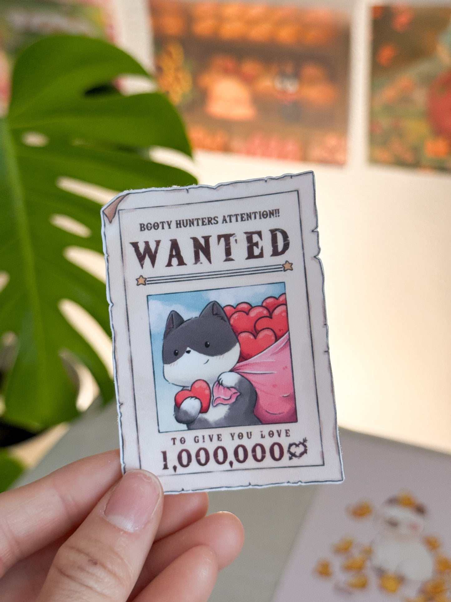 Wanted poster | Vinyl sticker