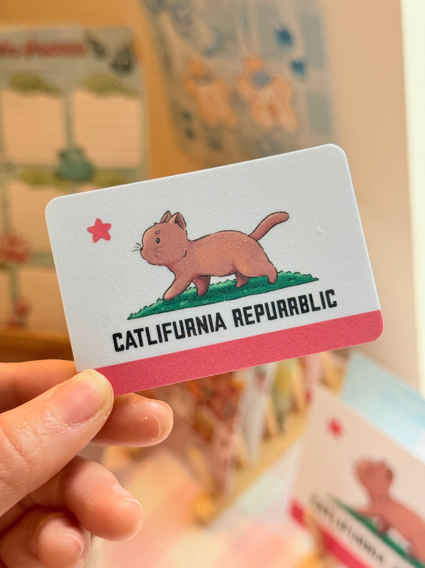 Catlifurnia magnet