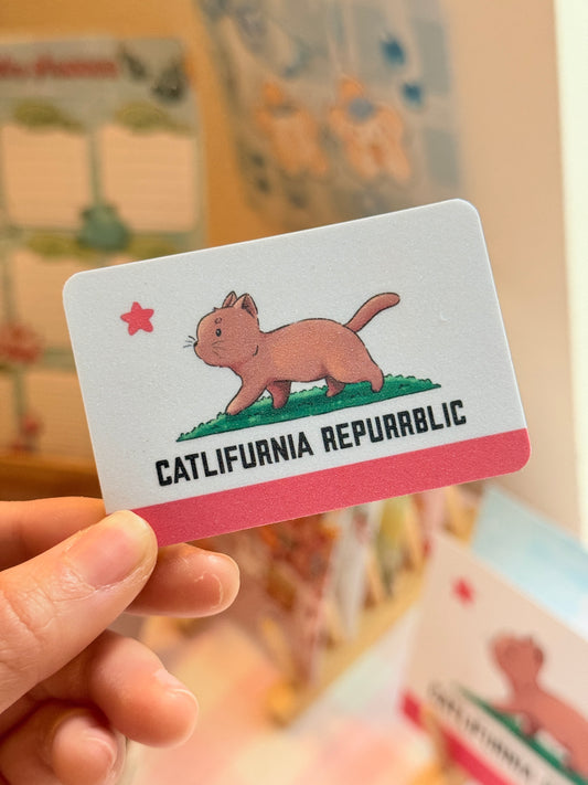 Catlifurnia magnet
