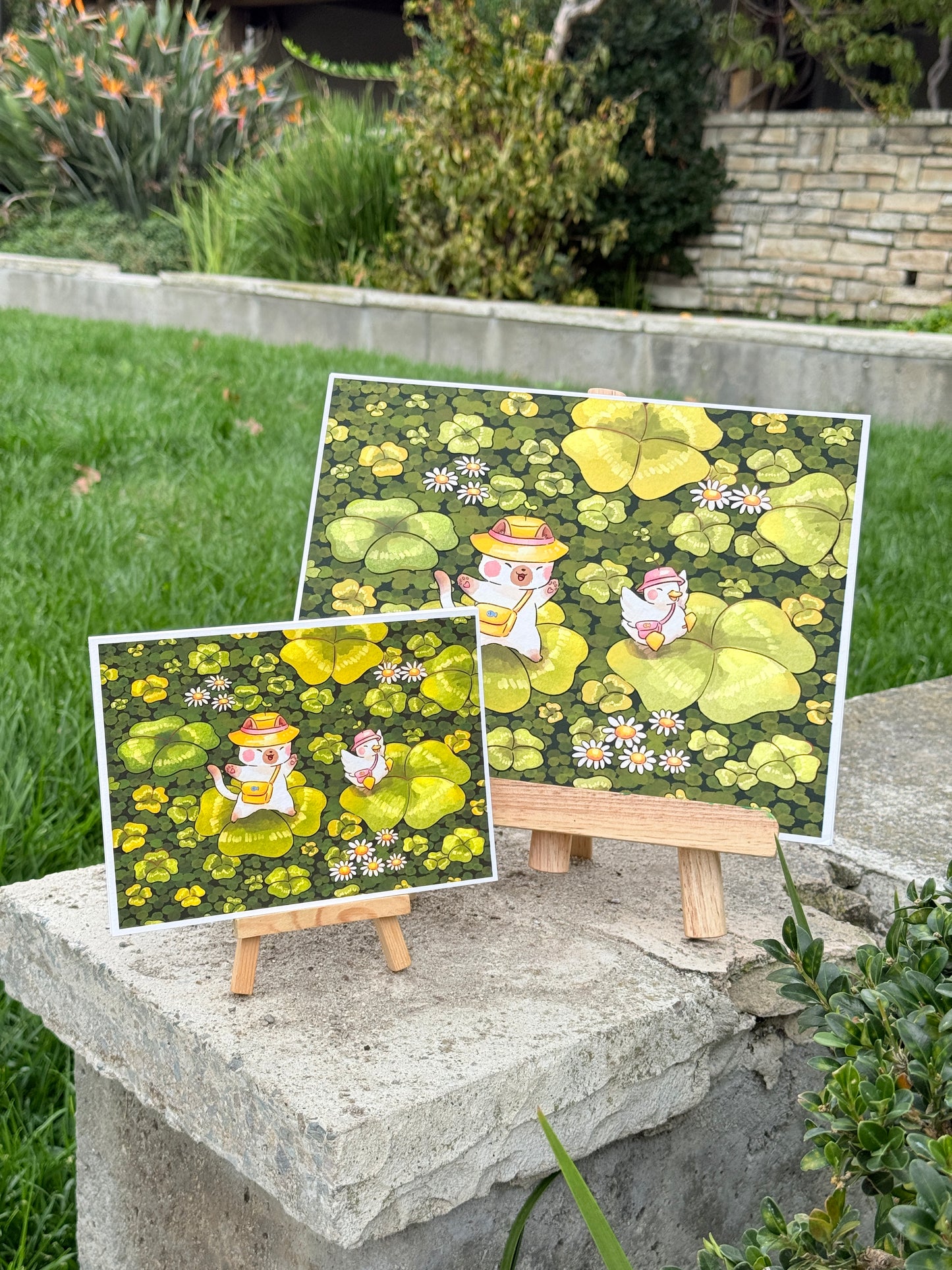 Clover field | Art print