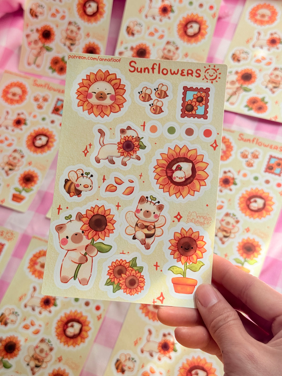 Sunflower | Sticker sheet
