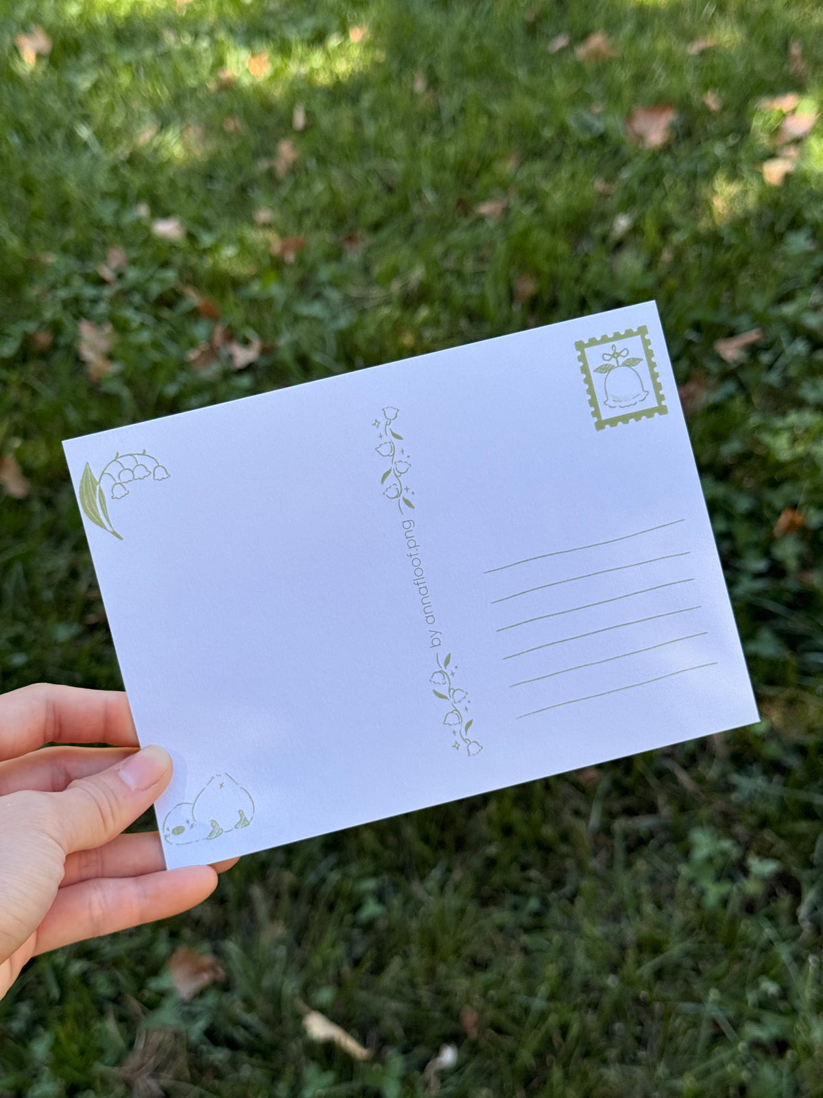 Lily valley | Patreon postcard