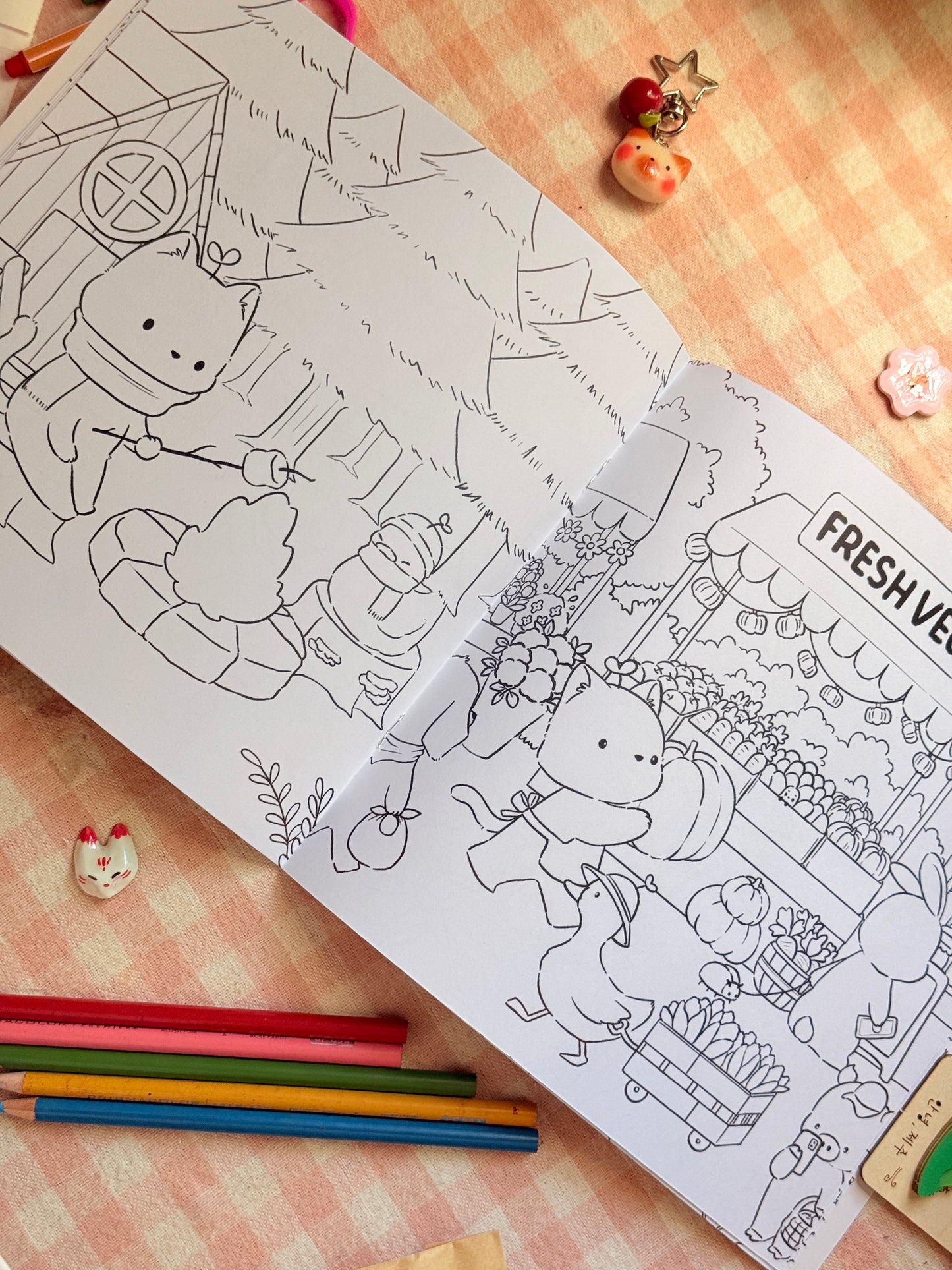 Moss & Tilly | COLORING BOOK