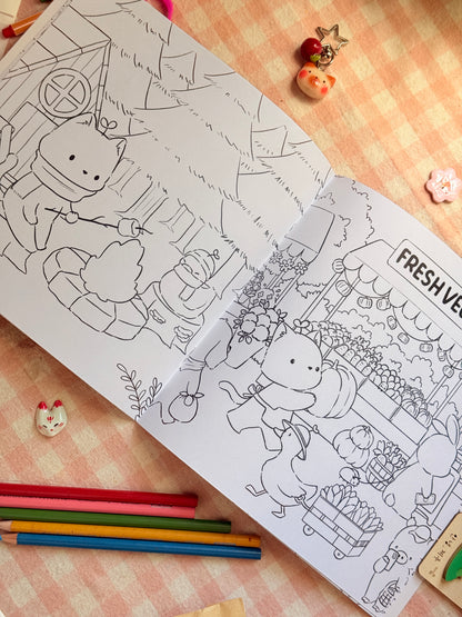 Moss & Tilly | COLORING BOOK