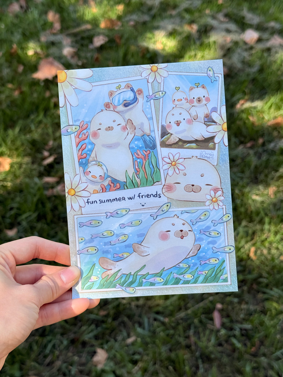 Seal friend 🦭 | Patreon postcard