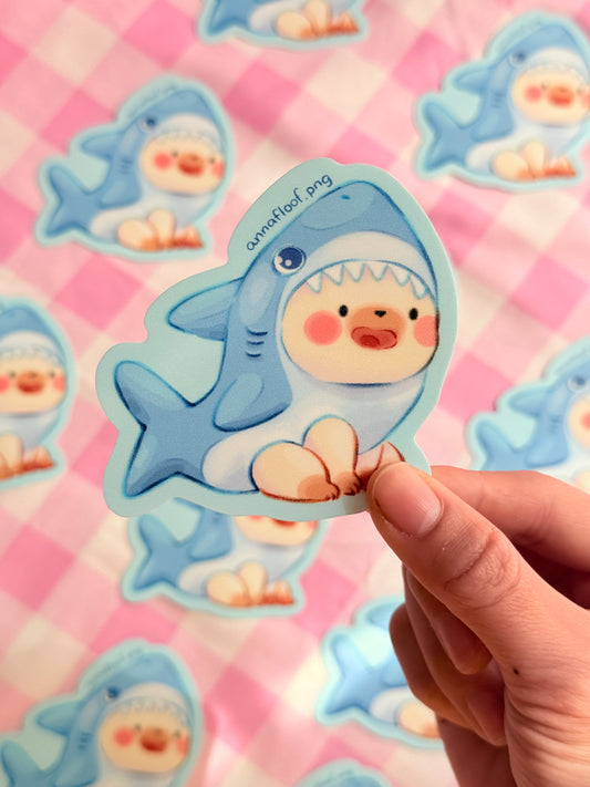Shark Molly | Vinyl sticker