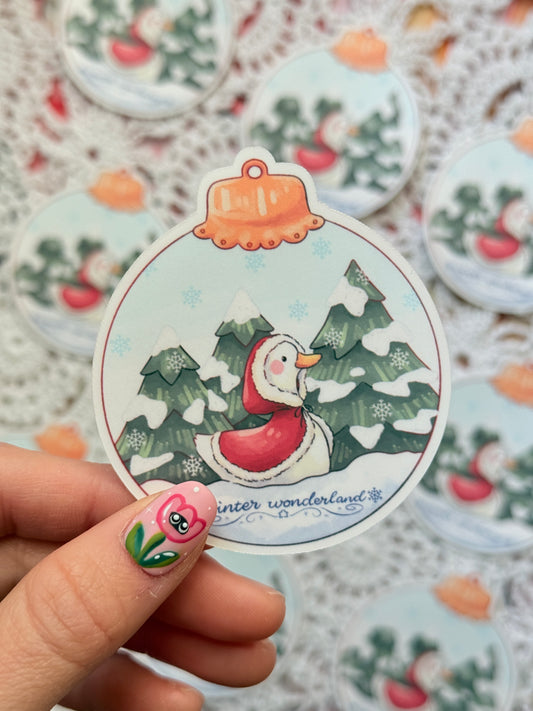 Winter wonderland | Vinyl sticker