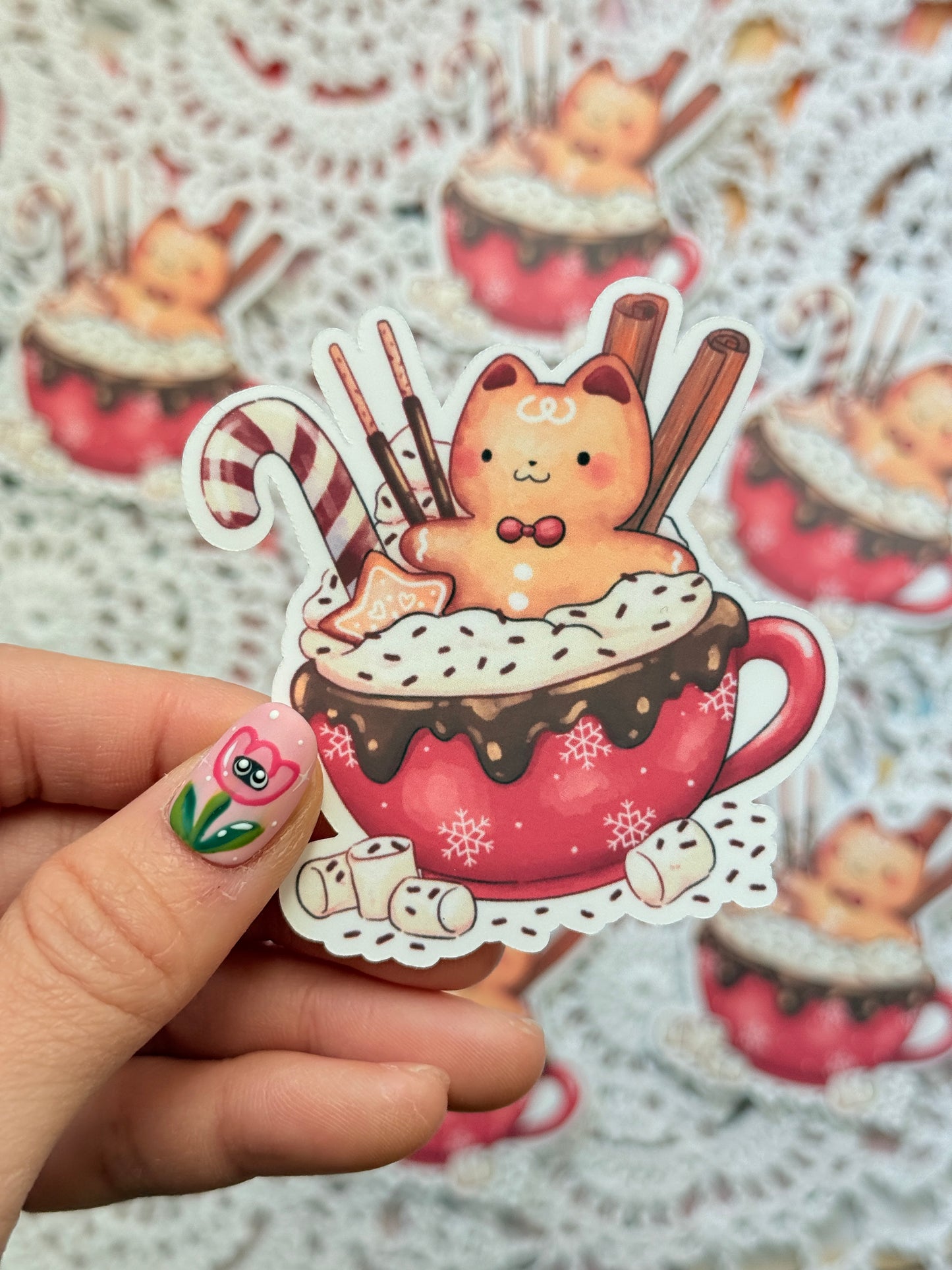 Hot cocoa | Vinyl sticker