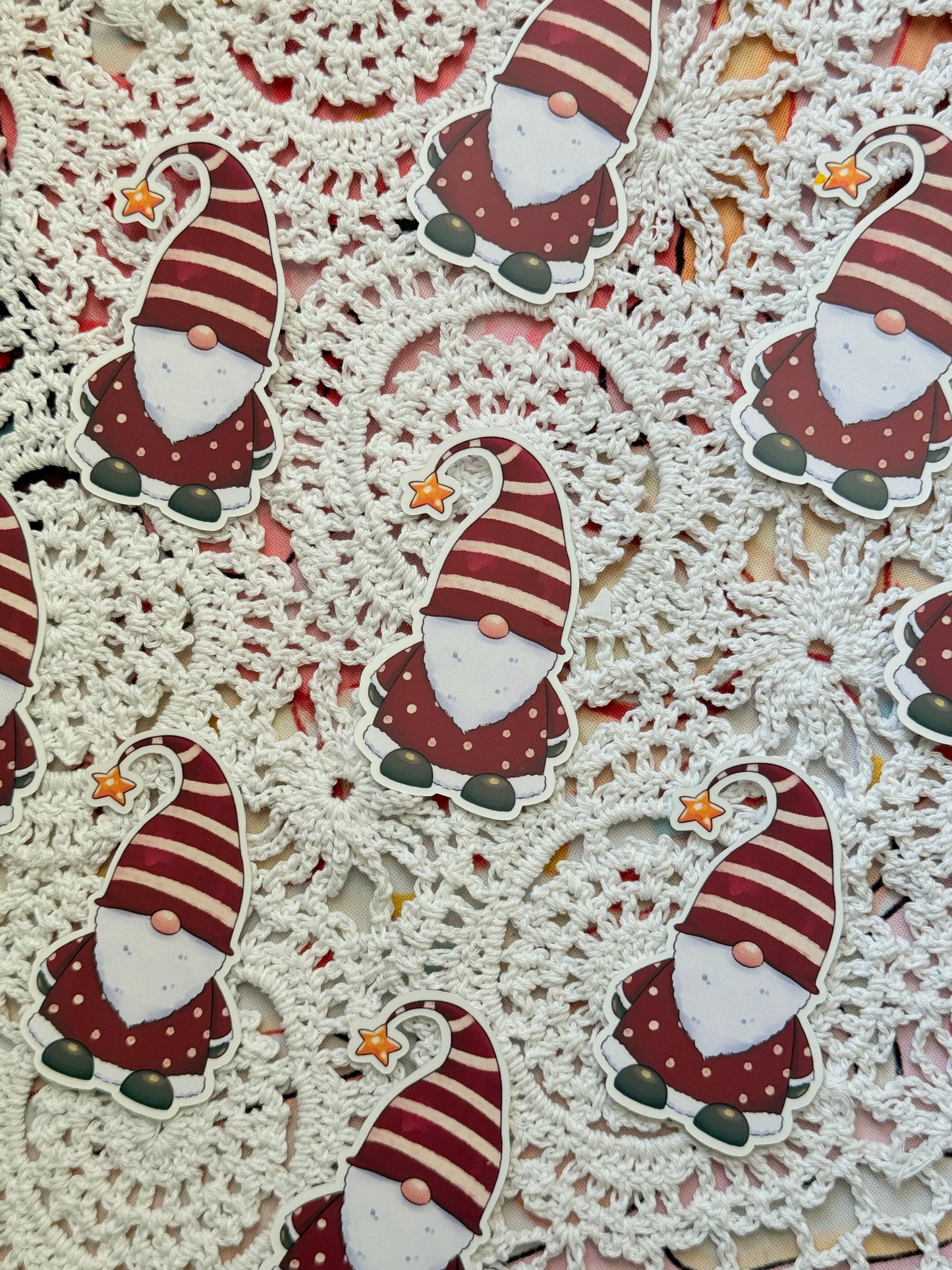 Xmas gnome | Vinyl sticker