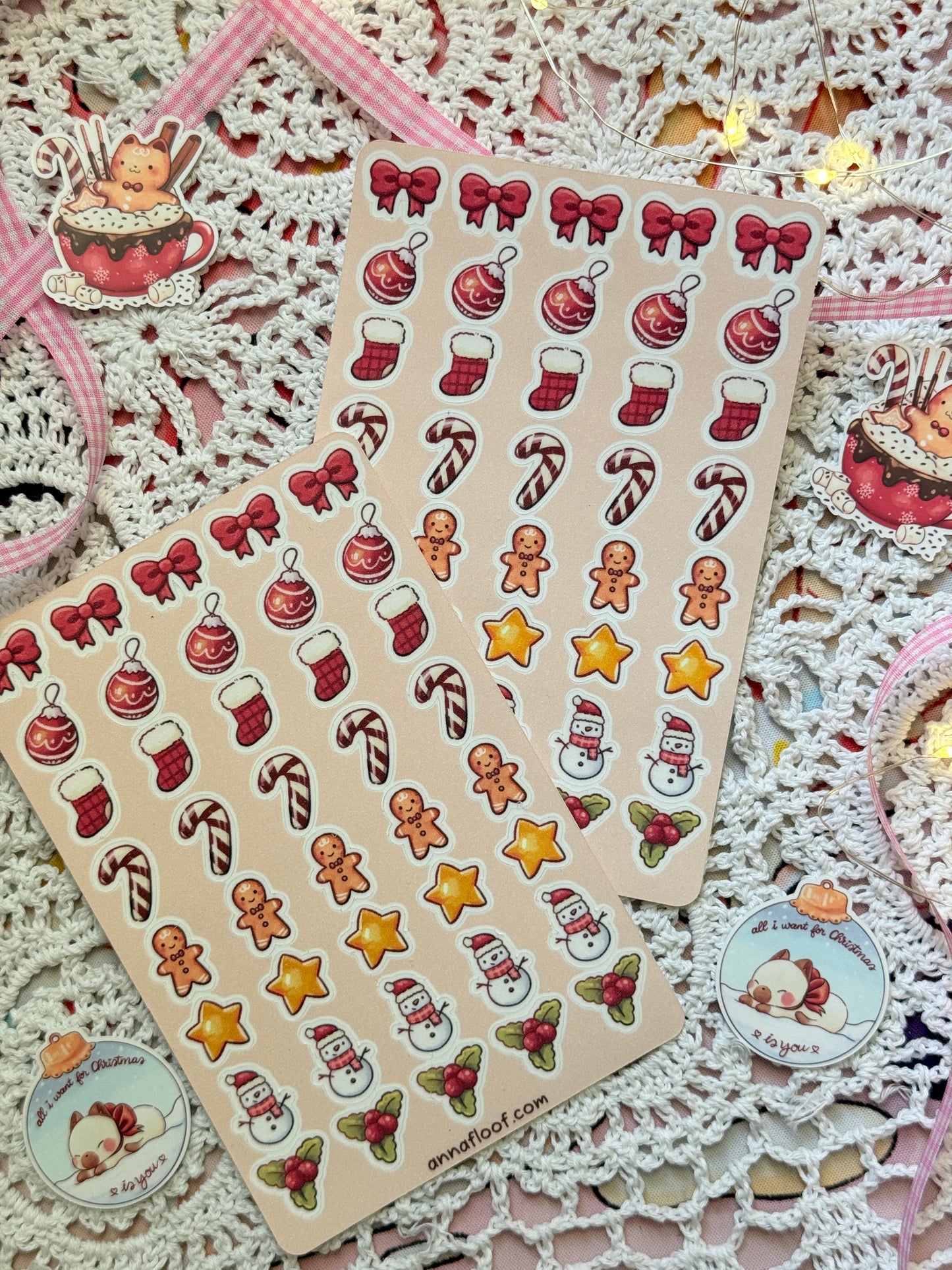 Xmas decor | Sticker sheet