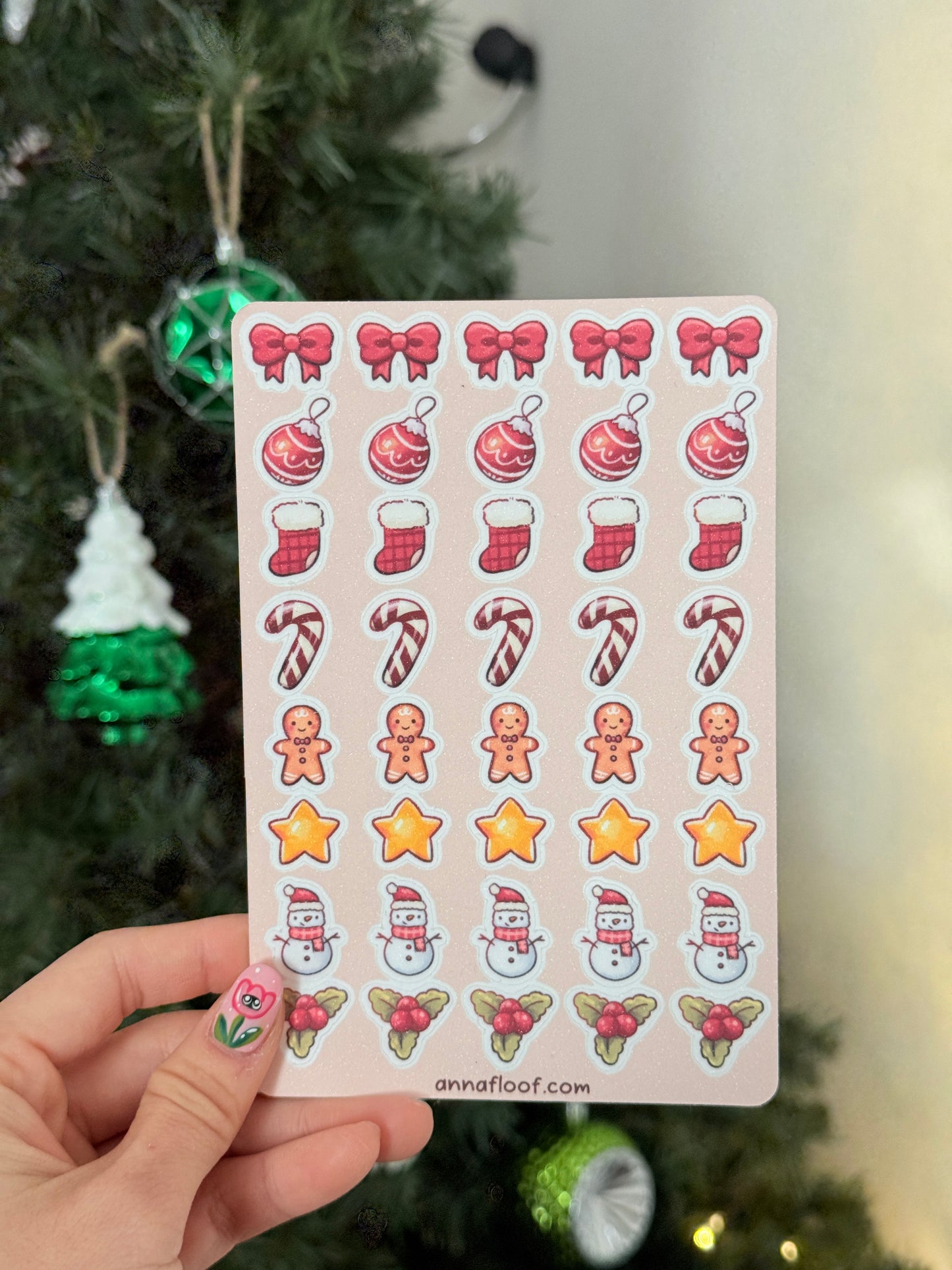 Xmas decor | Sticker sheet