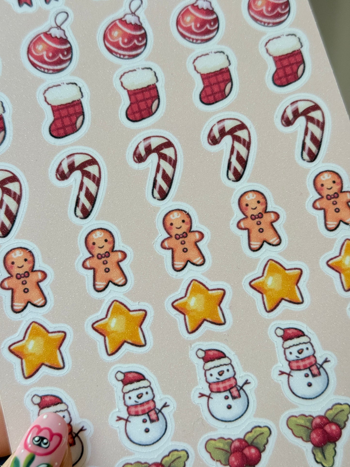 Xmas decor | Sticker sheet