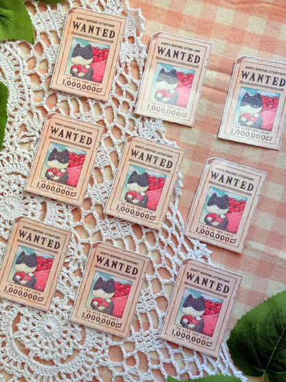 Wanted poster | Vinyl sticker
