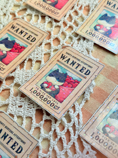 Wanted poster | Vinyl sticker