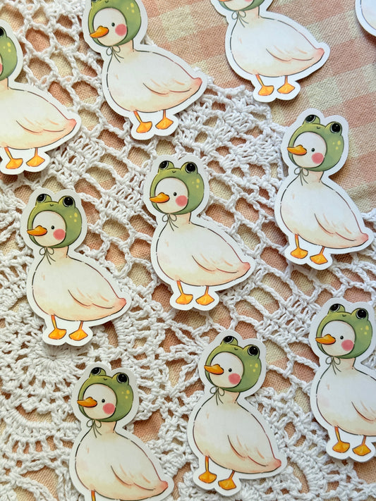 Frog duck (fruck) | Vinyl sticker