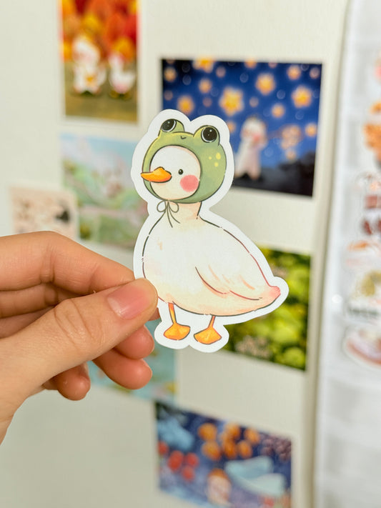 Frog duck (fruck) | Vinyl sticker