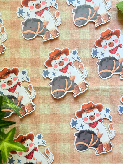 Meowdy do | Vinyl sticker