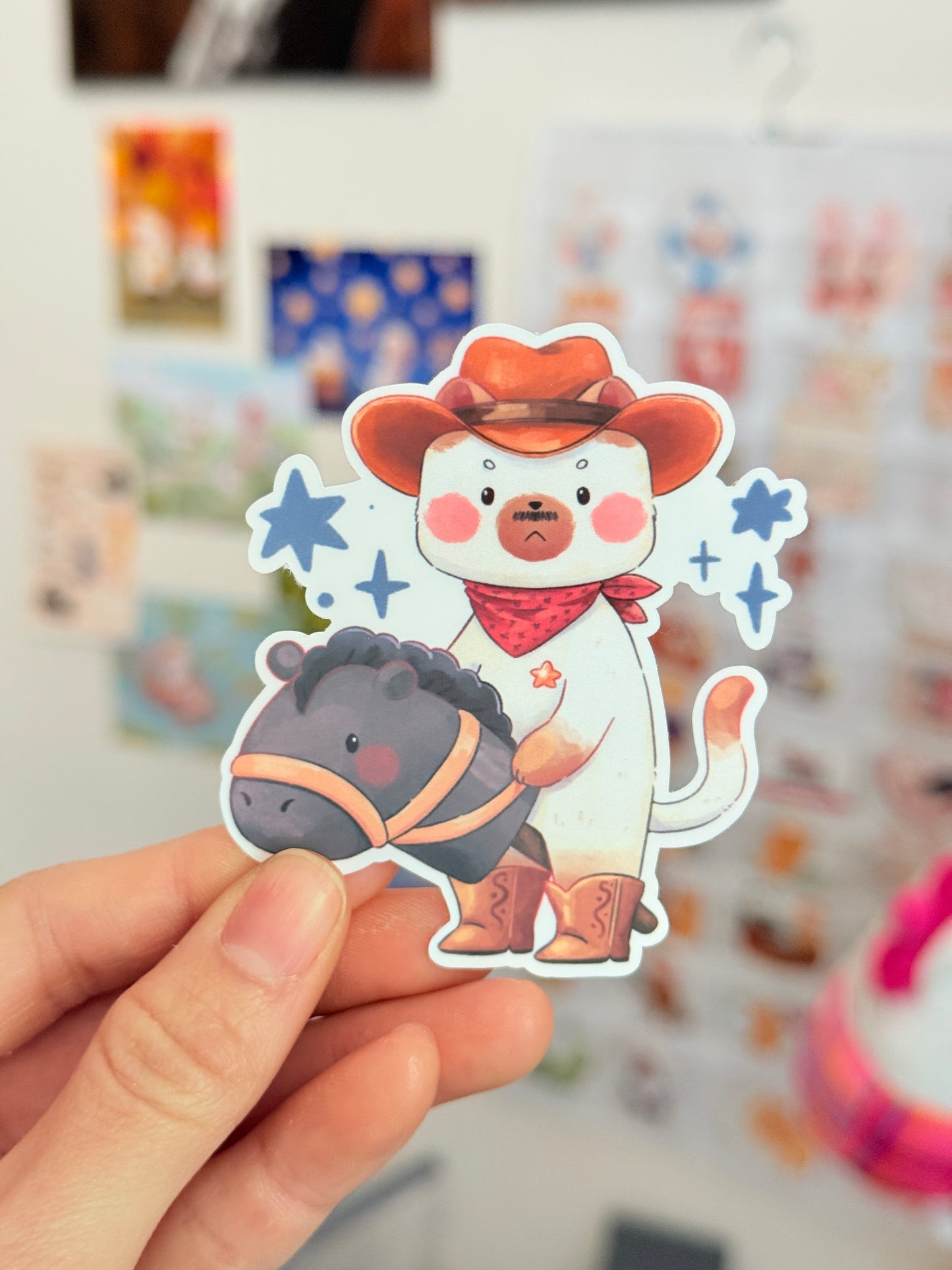 Meowdy do | Vinyl sticker