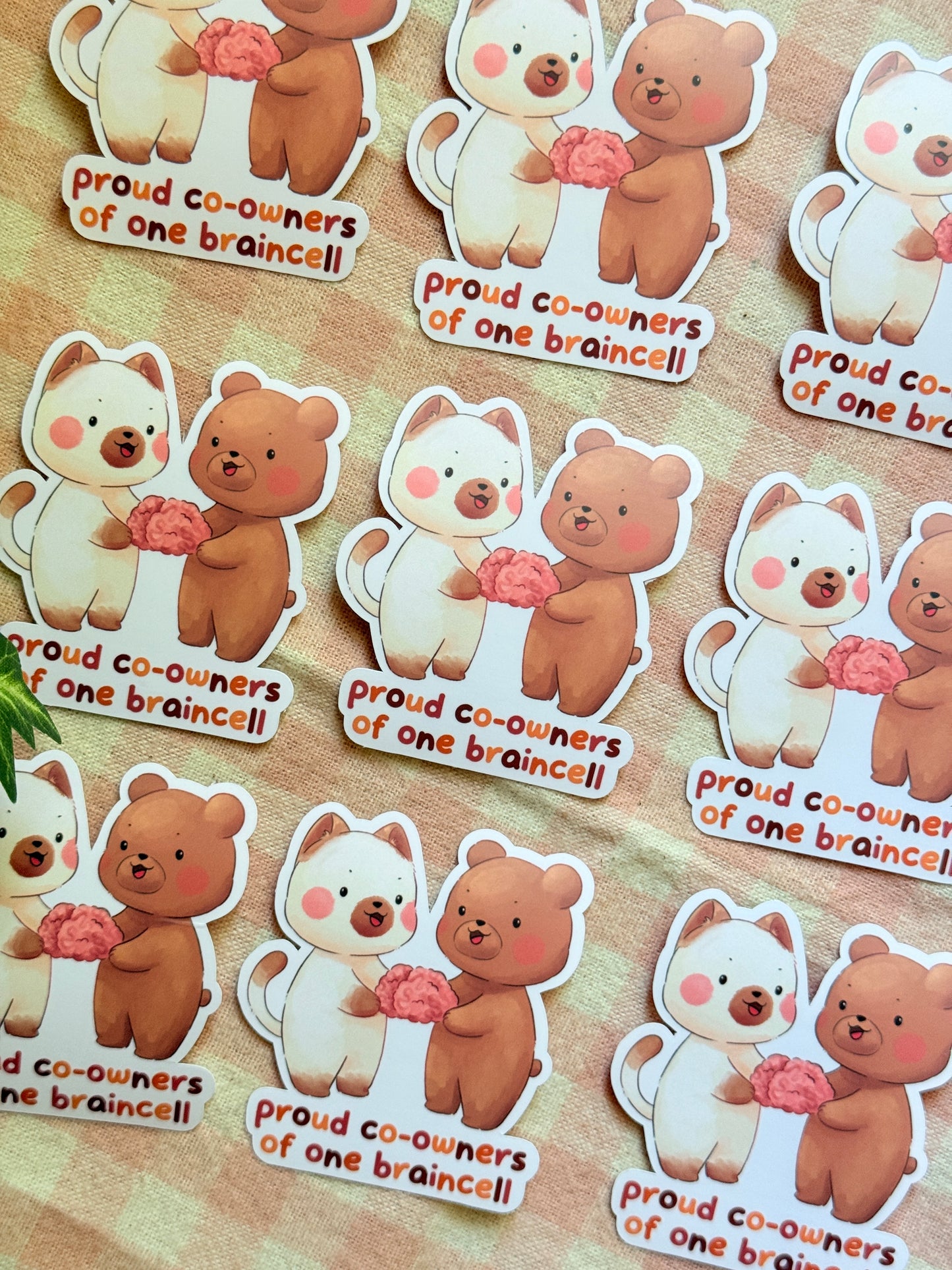 Braincell owners | Vinyl sticker