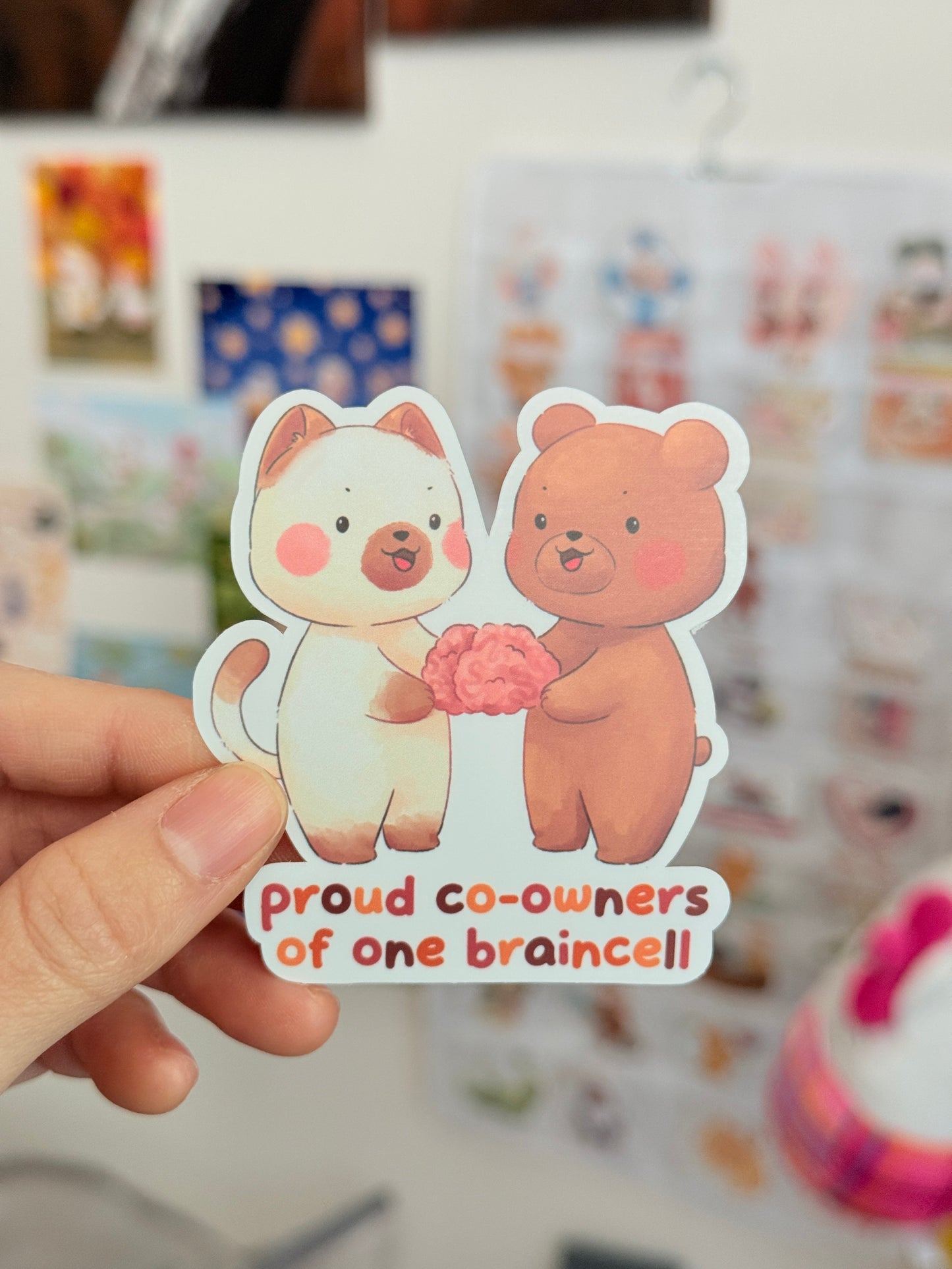 Braincell owners | Vinyl sticker