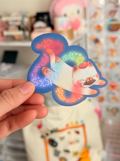 Cat artist | Vinyl sticker