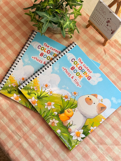 Moss & Tilly | COLORING BOOK