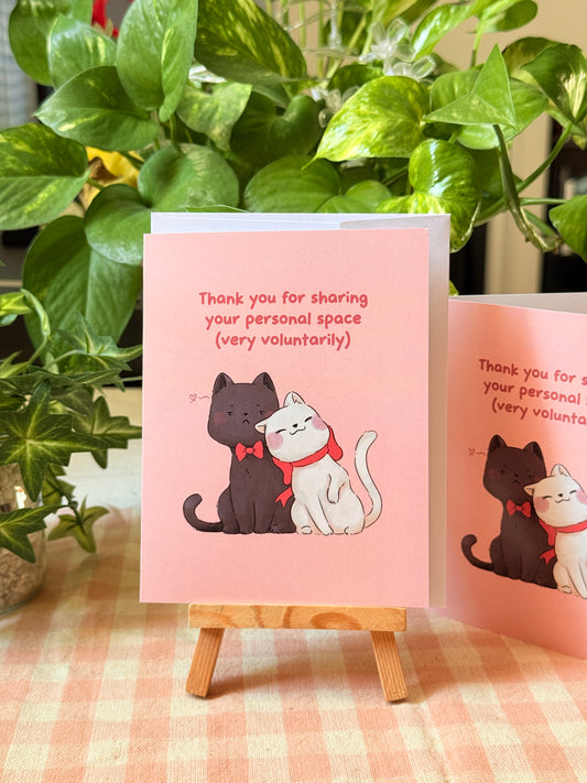 Personal space | Vday card