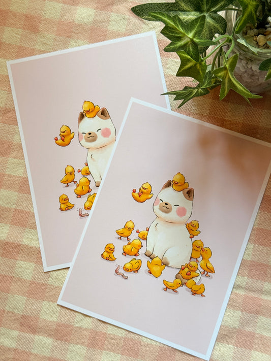 Bundle of ducks | Art print