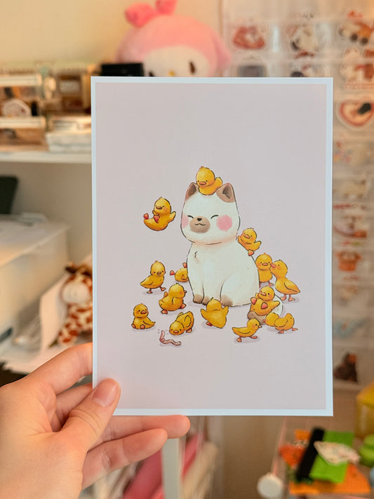 Bundle of ducks | Art print