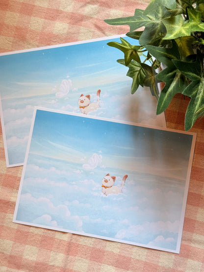 Lost in the cloud | Art print