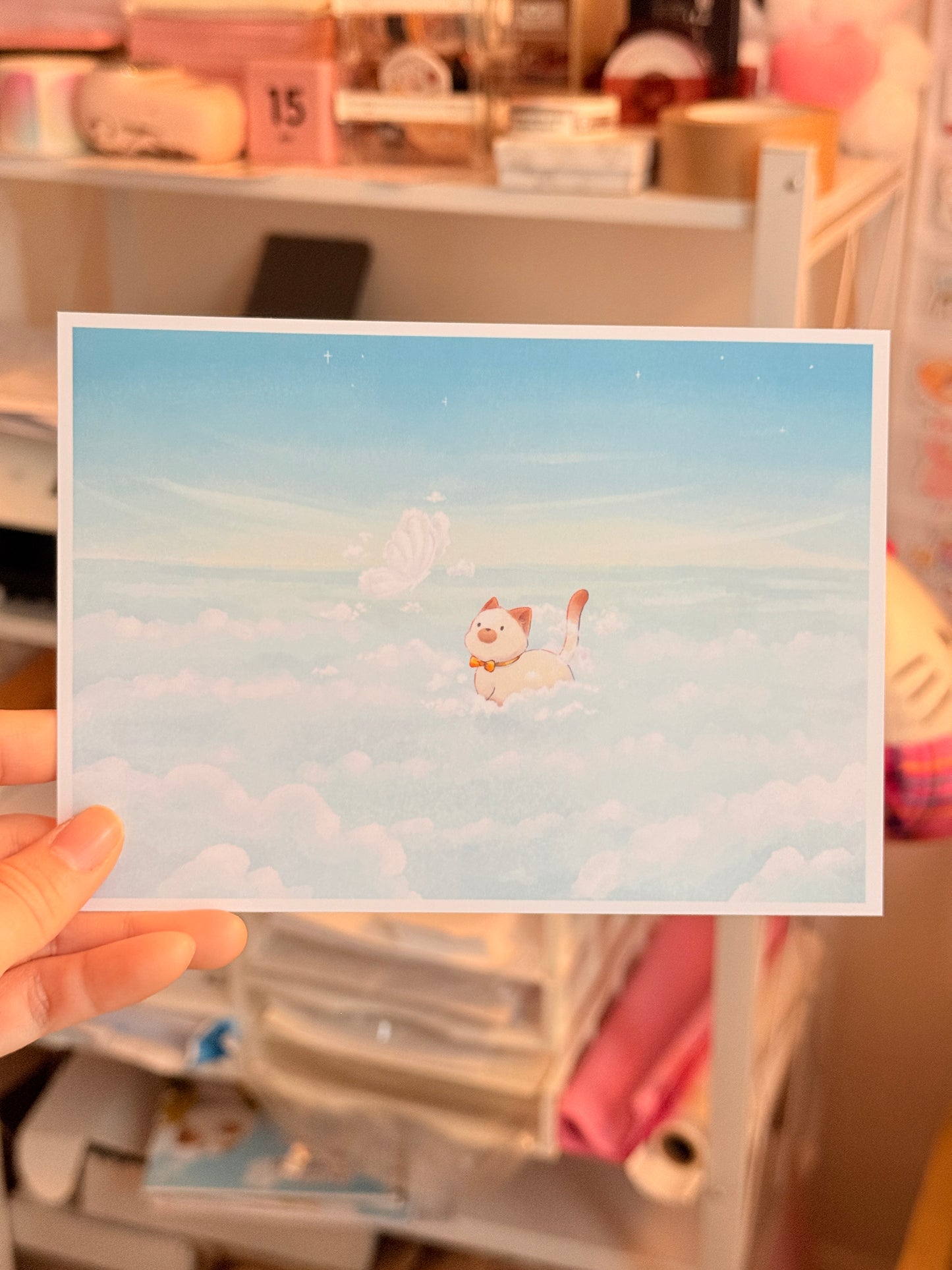 Lost in the cloud | Art print