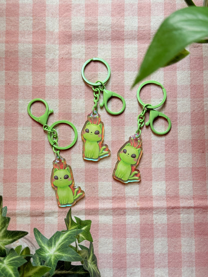 Alien cat | Acrylic charm