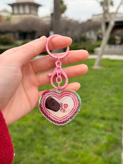 Heart frame | Acrylic charm
