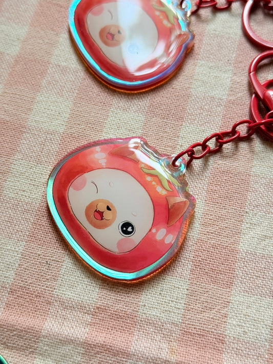 Tomato cat | Acrylic charm
