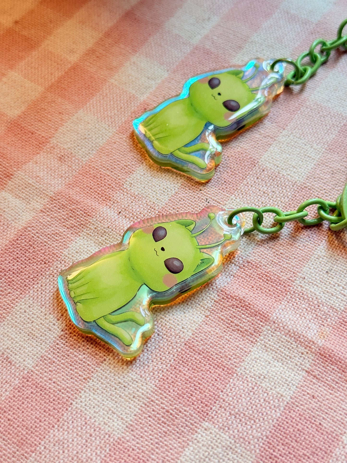 Alien cat | Acrylic charm