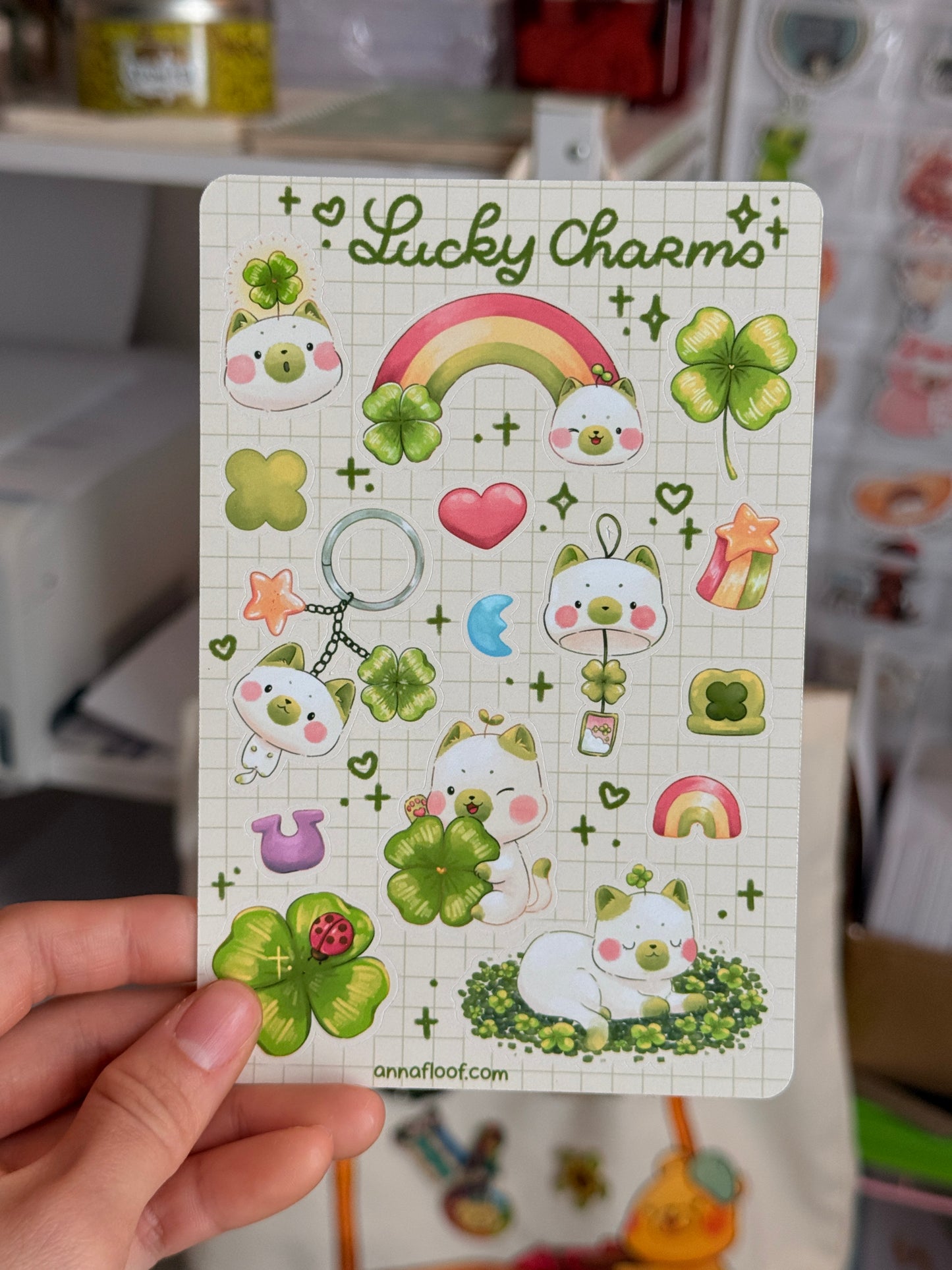 Lucky charms | Sticker sheet