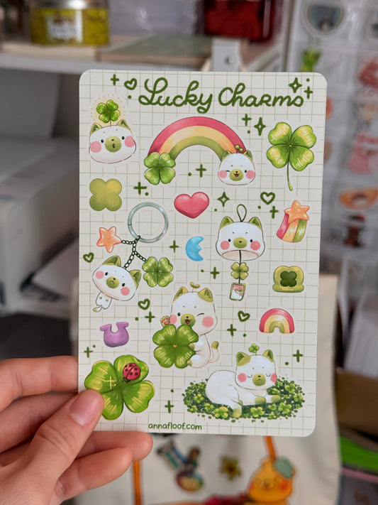 Lucky charms | Sticker sheet