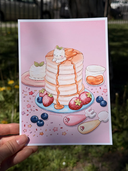 Fluffy pancake | Art print