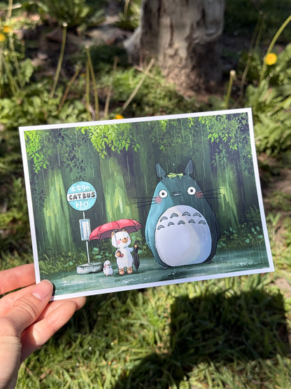 Totoro encounter | Art print