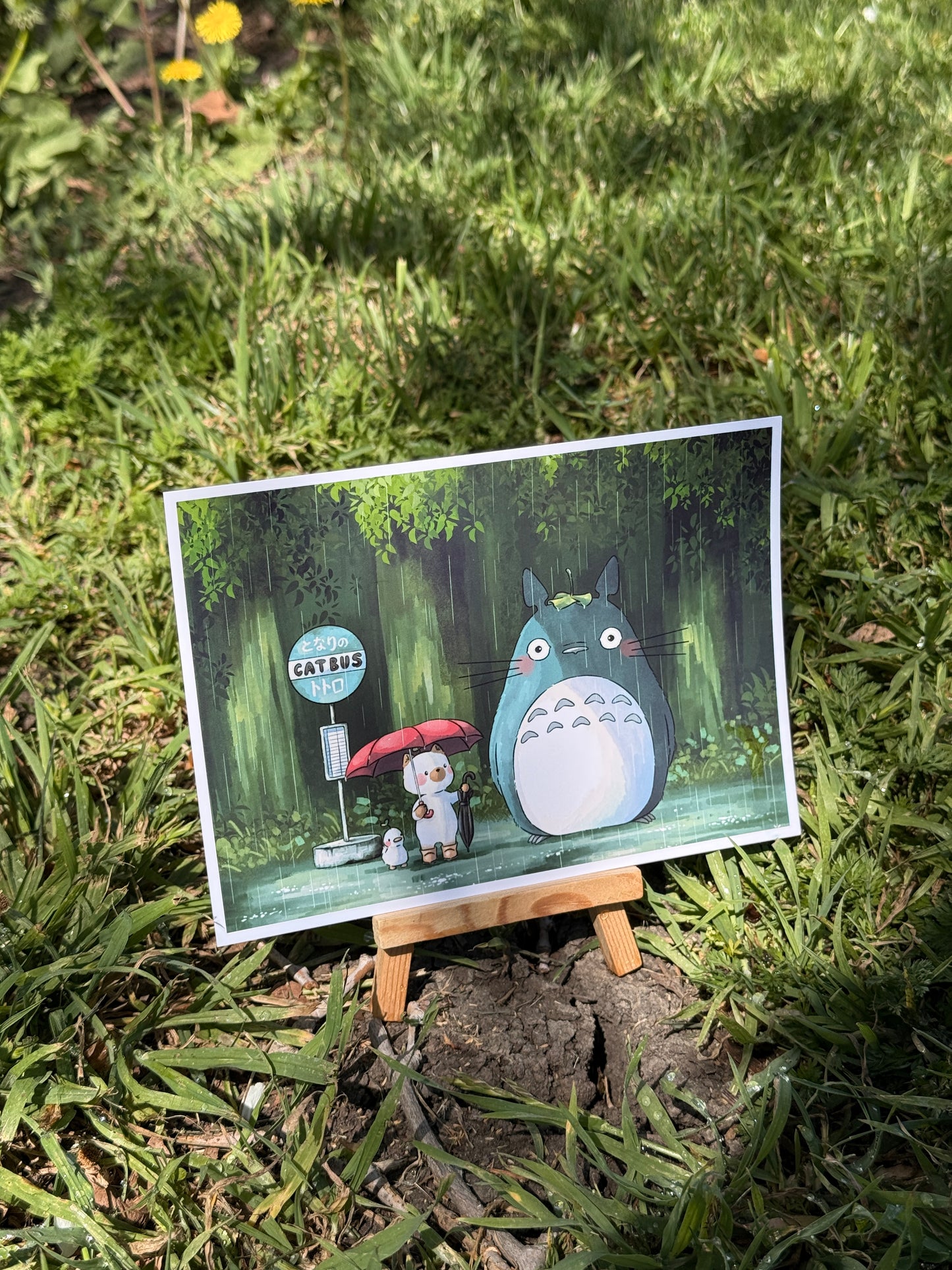 Totoro encounter | Art print