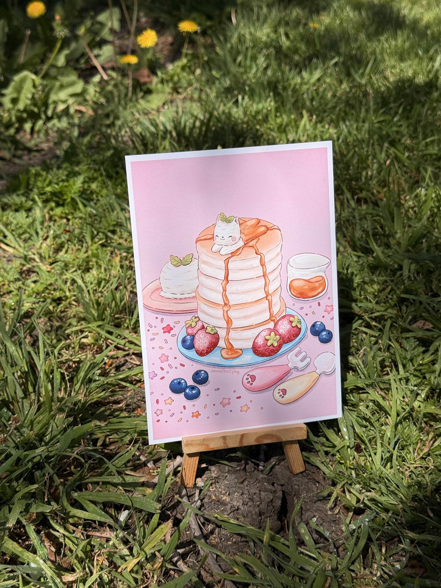 Fluffy pancake | Art print