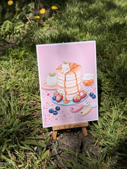 Fluffy pancake | Art print